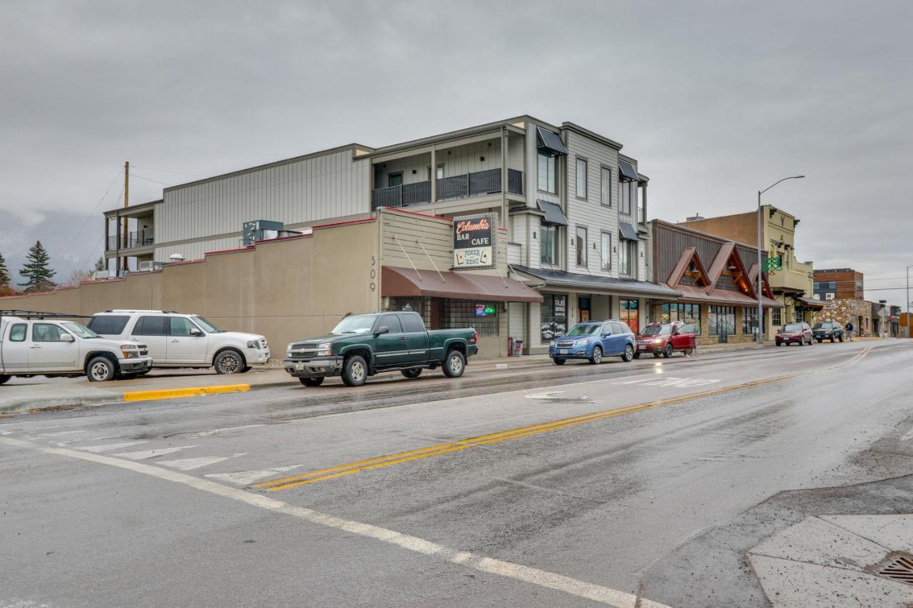 Downtown Columbia Falls Condo 16 Mi To Ski Resort Exteriör bild